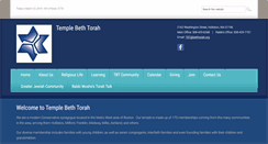 Desktop Screenshot of bethtorah.org